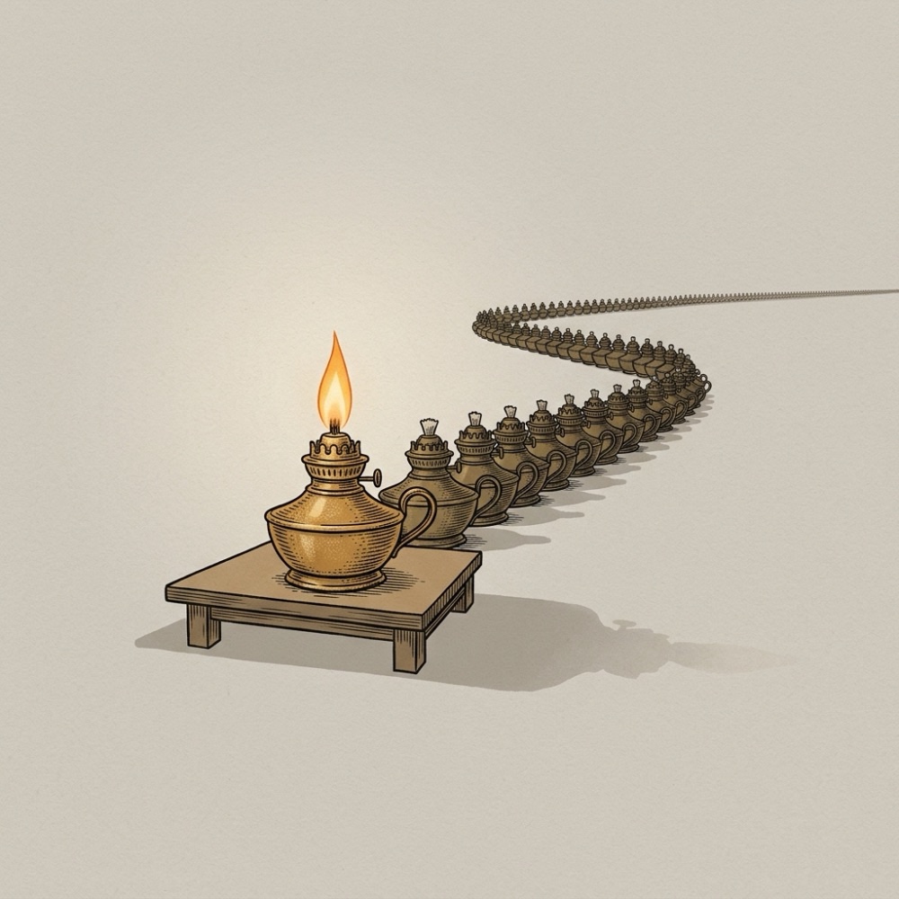 Illustration for The Cheap-Brain Compute Trap